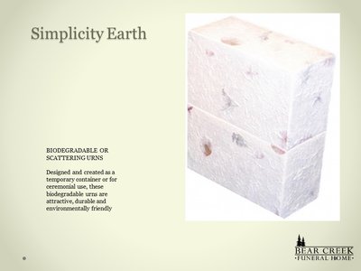 SIMPLICITY EARTH *BIODEGRADEABLE*