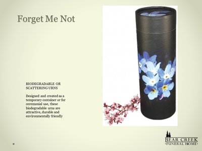 FORGET-ME-NOT *BIODEGRADEABLE*