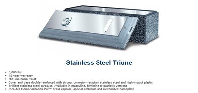 STAINLESS STEEL TRIUNE