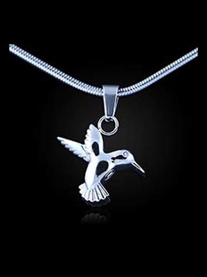 BIRD, STAINLESS STEEL WITH SILVER FINISH 