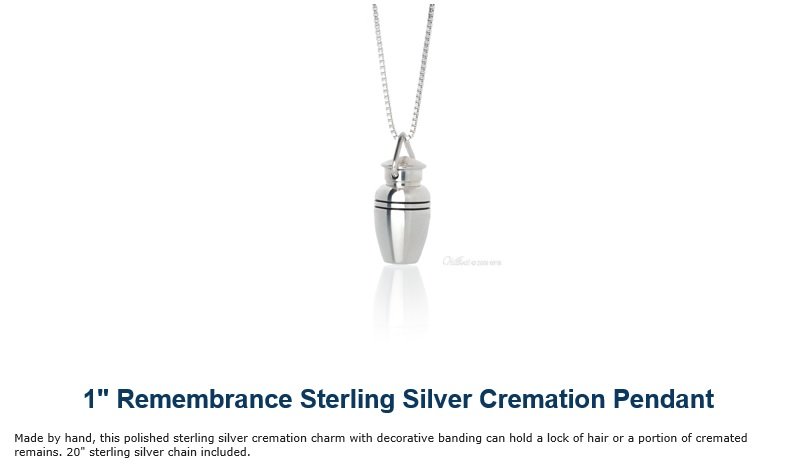 STERLING SILVER REMEMBRANCE